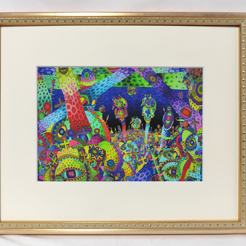 犠牲者たちの復活 限定10部 ジクレー版画 絵画 室内装飾 版画 高見沢耳