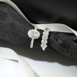 ラボダイヤモンドオパールカット7石エタニティリング 20250306-002（4週間発送） 15枚目の画像