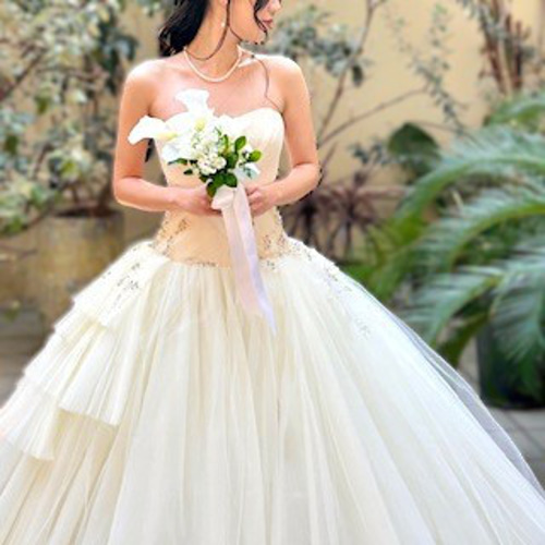 ウエディングブーケ カラー ジャスミン ホワイトブーケ クラッチブーケ