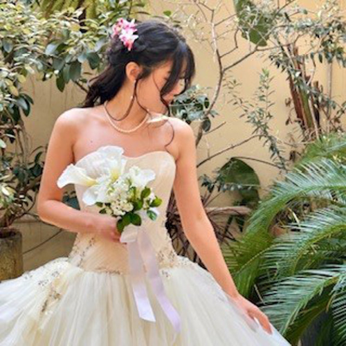 ウエディングブーケ カラー ジャスミン ホワイトブーケ クラッチブーケ