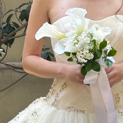 ウェディングブーケ　カラー ウェディングブーケ カラーブーケ ラウンドブーケ | Fleur Loke