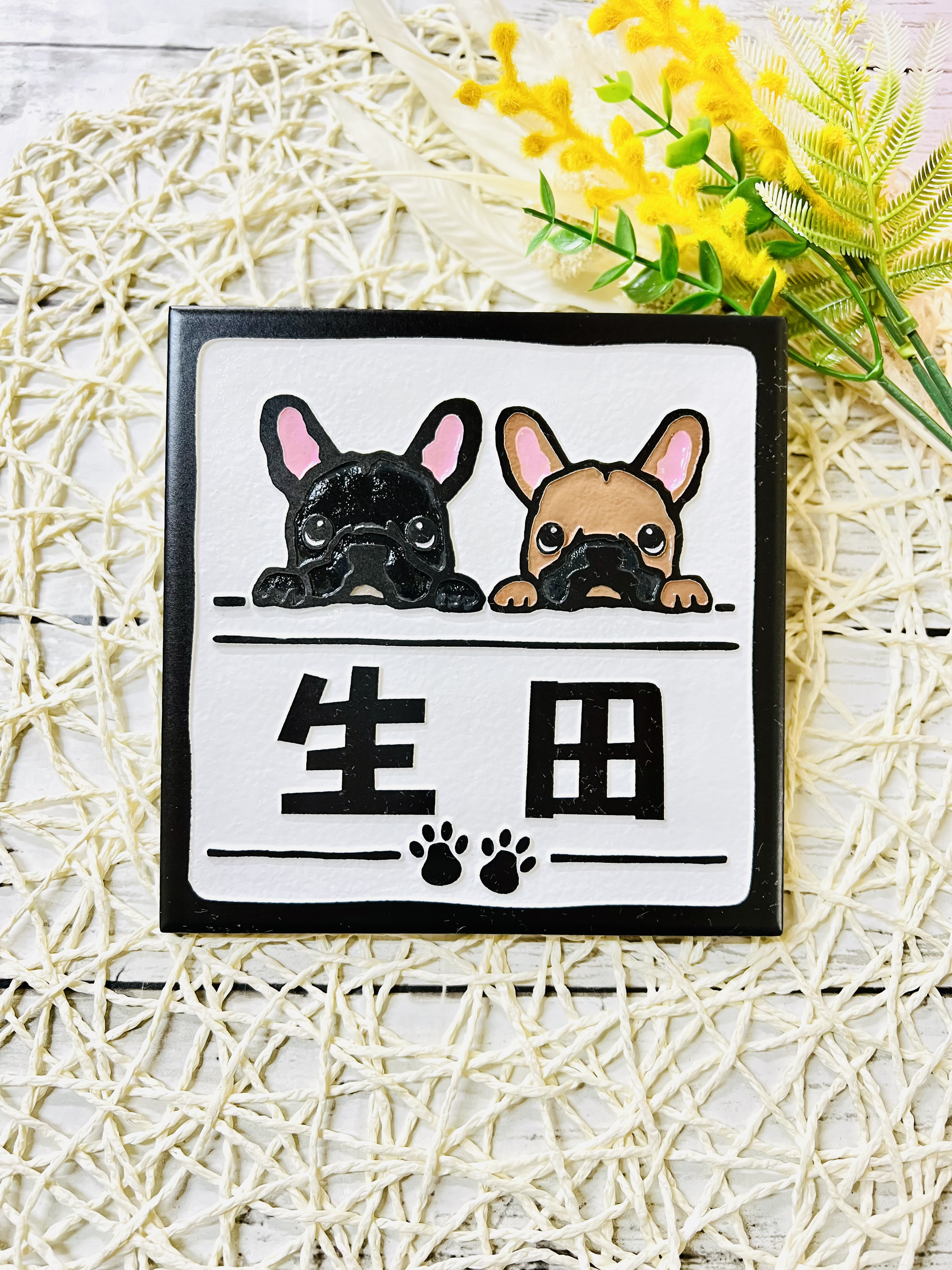 表札☆犬シリーズ+カラー150☆