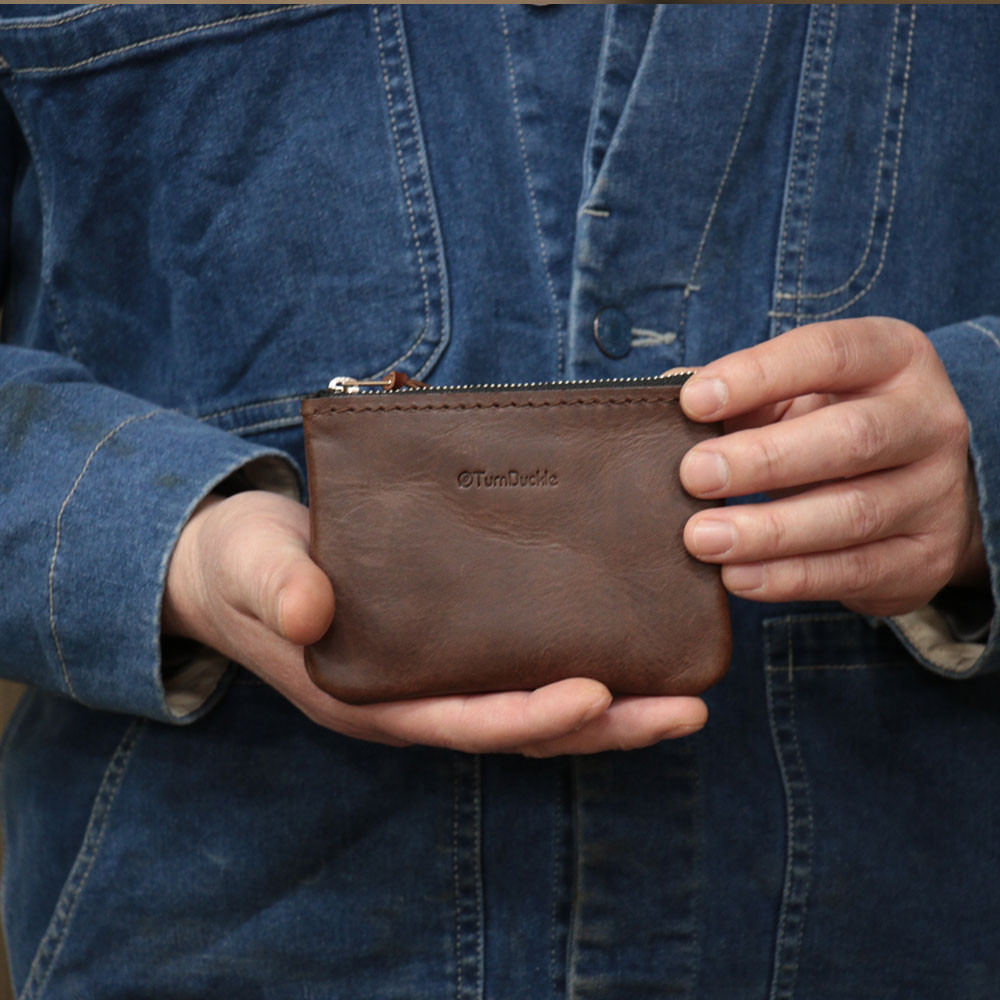 【数量限定・送料無料】いい革にこだわった小銭入れ　味のあるおやじのために作った財布　父の日 プレゼント ギフト母の日にも