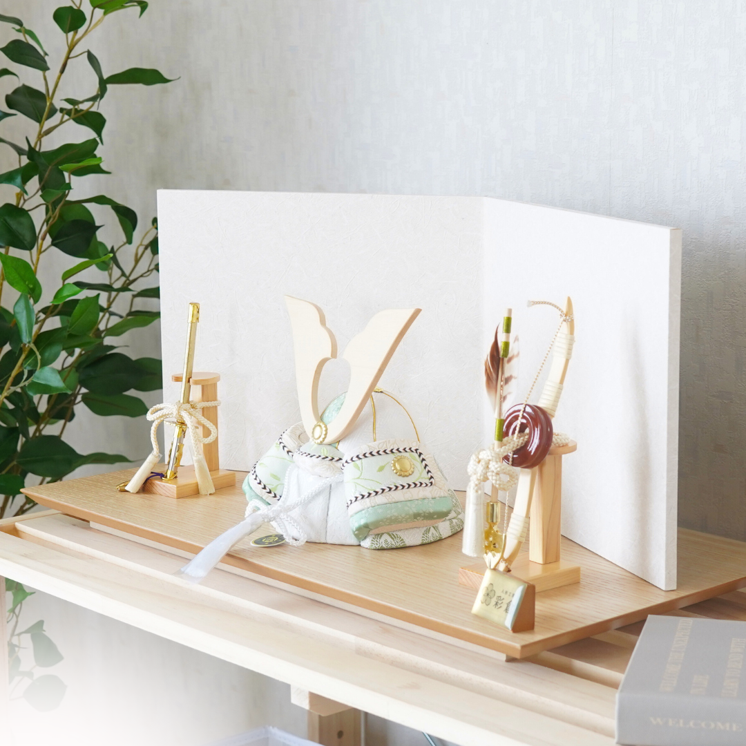 若葉 -WAKABA-　木目込み五月人形〈大〉