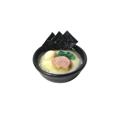 ミニチュア 家系ラーメン 1点ものフードセット ショーケース付き 食品