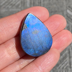 Top-Notch ディープブルー ラブラドライト 82 天然石 天然色 11枚目の画像