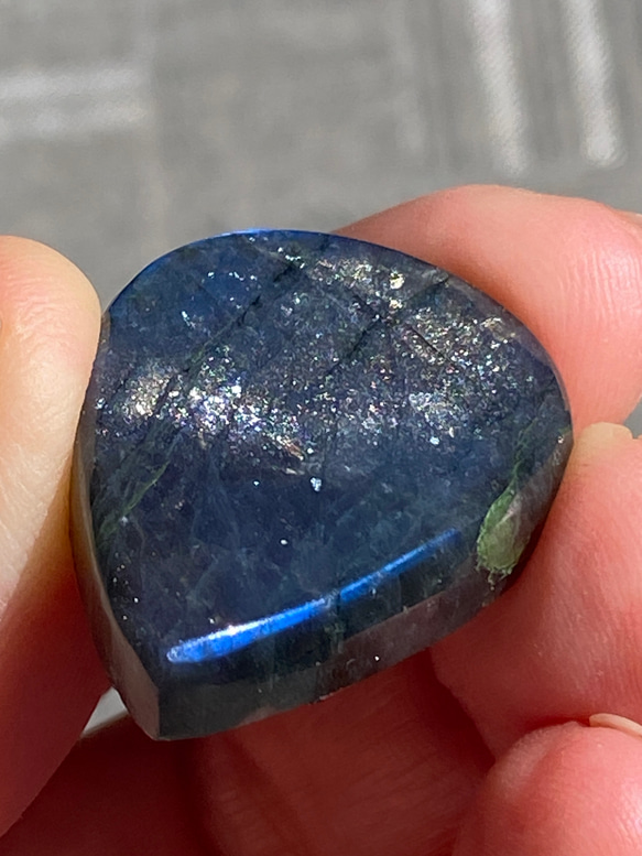 Top-Notch ディープブルー ラブラドライト 82 天然石 天然色 14枚目の画像