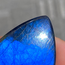 Top-Notch ディープブルー ラブラドライト 82 天然石 天然色 18枚目の画像