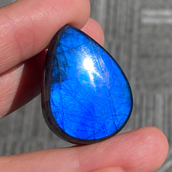 Top-Notch ディープブルー ラブラドライト 82 天然石 天然色 3枚目の画像