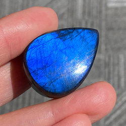 Top-Notch ディープブルー ラブラドライト 82 天然石 天然色 5枚目の画像