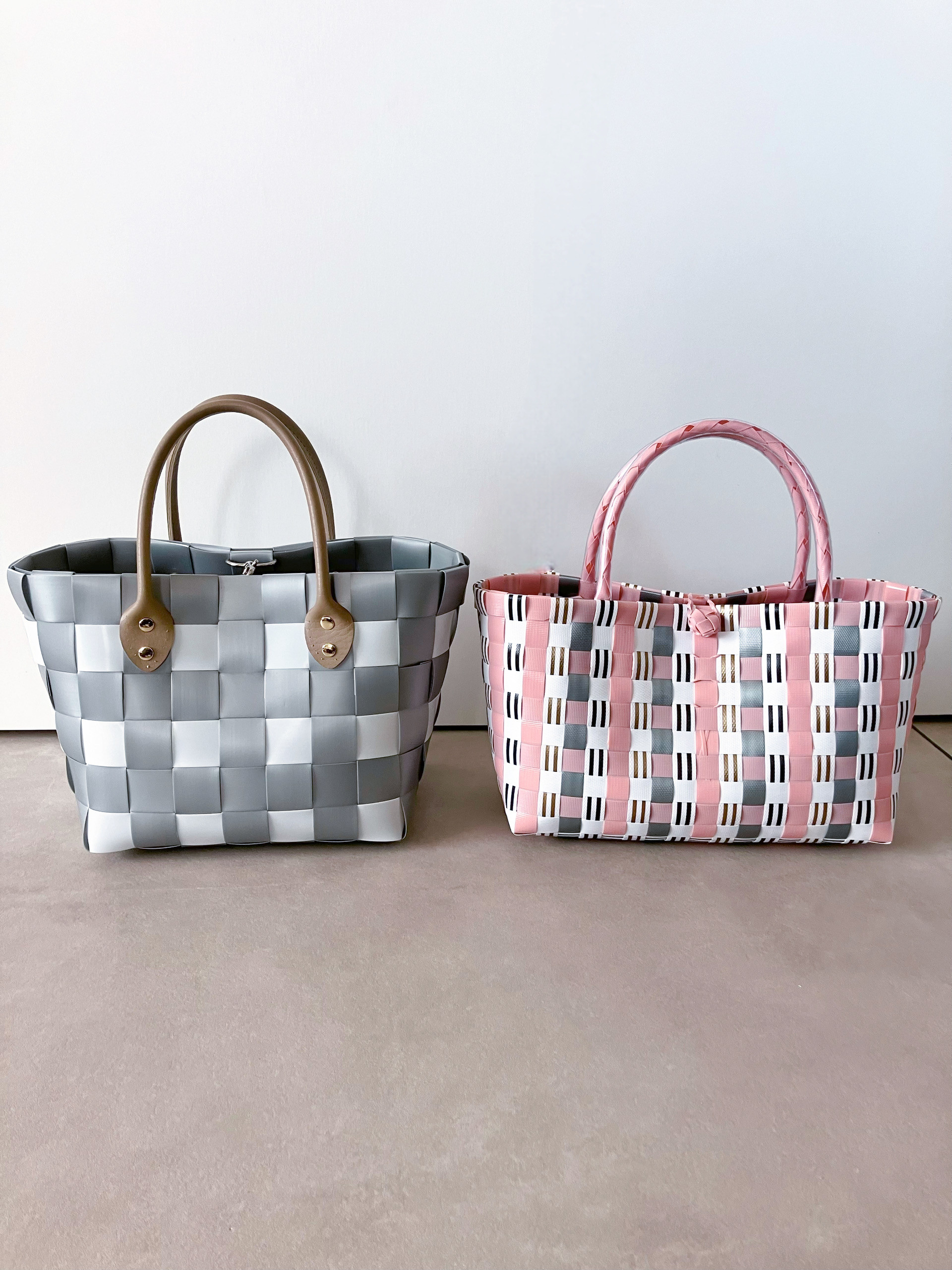 【Creema限定/スターターセット2025】ペールピンク/ギンガムチェック2点セット