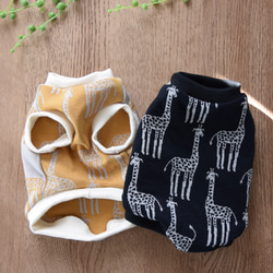 犬服 スプラッシュ柄お腹側メッシュタンクトップ 夏服 ペット服