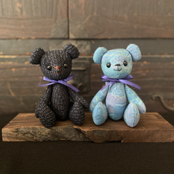 デニム×バンダナ×麻紐 キリン リメイク デニム×バンダナ×麻紐 キリン リメイク