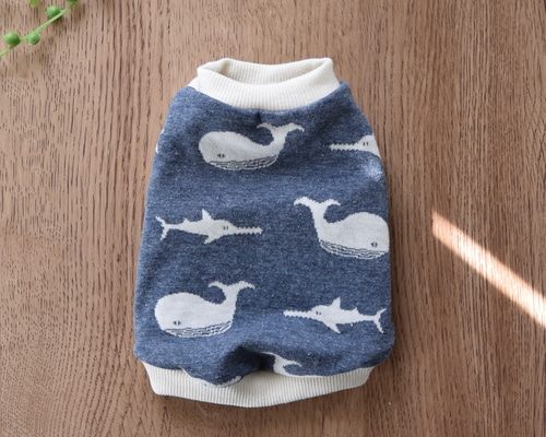 犬服 SS わんこの普段着　くじら 楽天市場】ミルクタンク 3XS/2XS/XS/S/M Solgra Baby-ソルグラベイビー