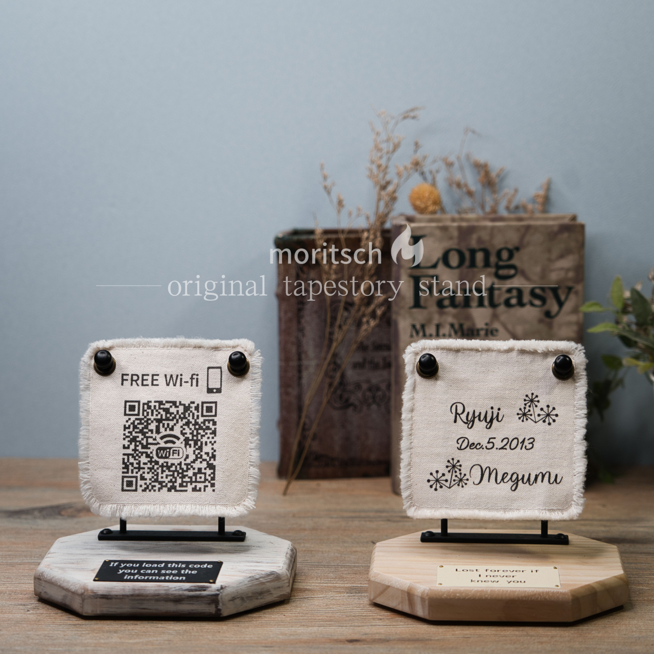 タペストリースタンド/QRコード・ウェルカムボード・看板・Instagram・マルシェ・記念日・Pay pay