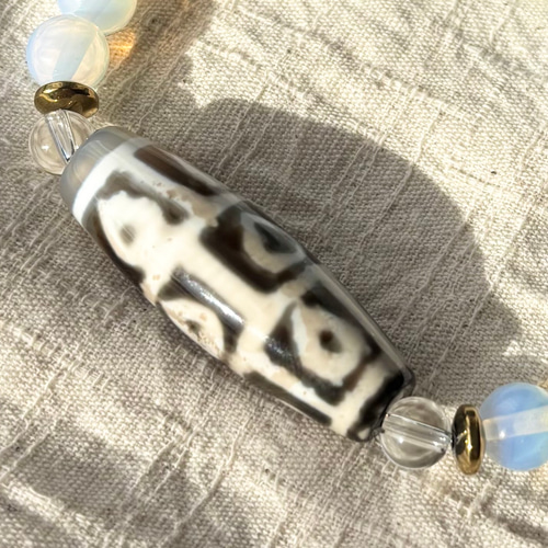 開光 仏心九眼天珠 ブレスレット dzi ＊ ΚΑйON ＊ 通販 19031076