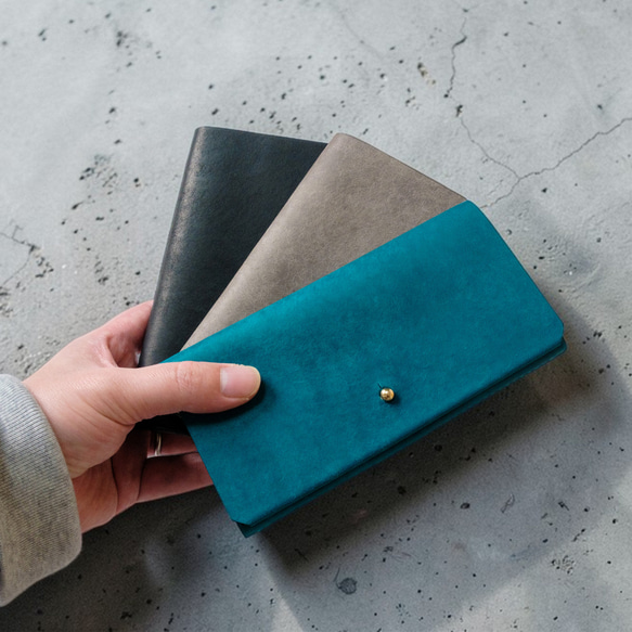 Sabrina Long｜お札と同じサイズの小さな長財布 本革 レザー財布 日本