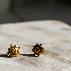 ハートの一粒ピアス❤︎heart frame pierce /送料無料 9枚目の画像