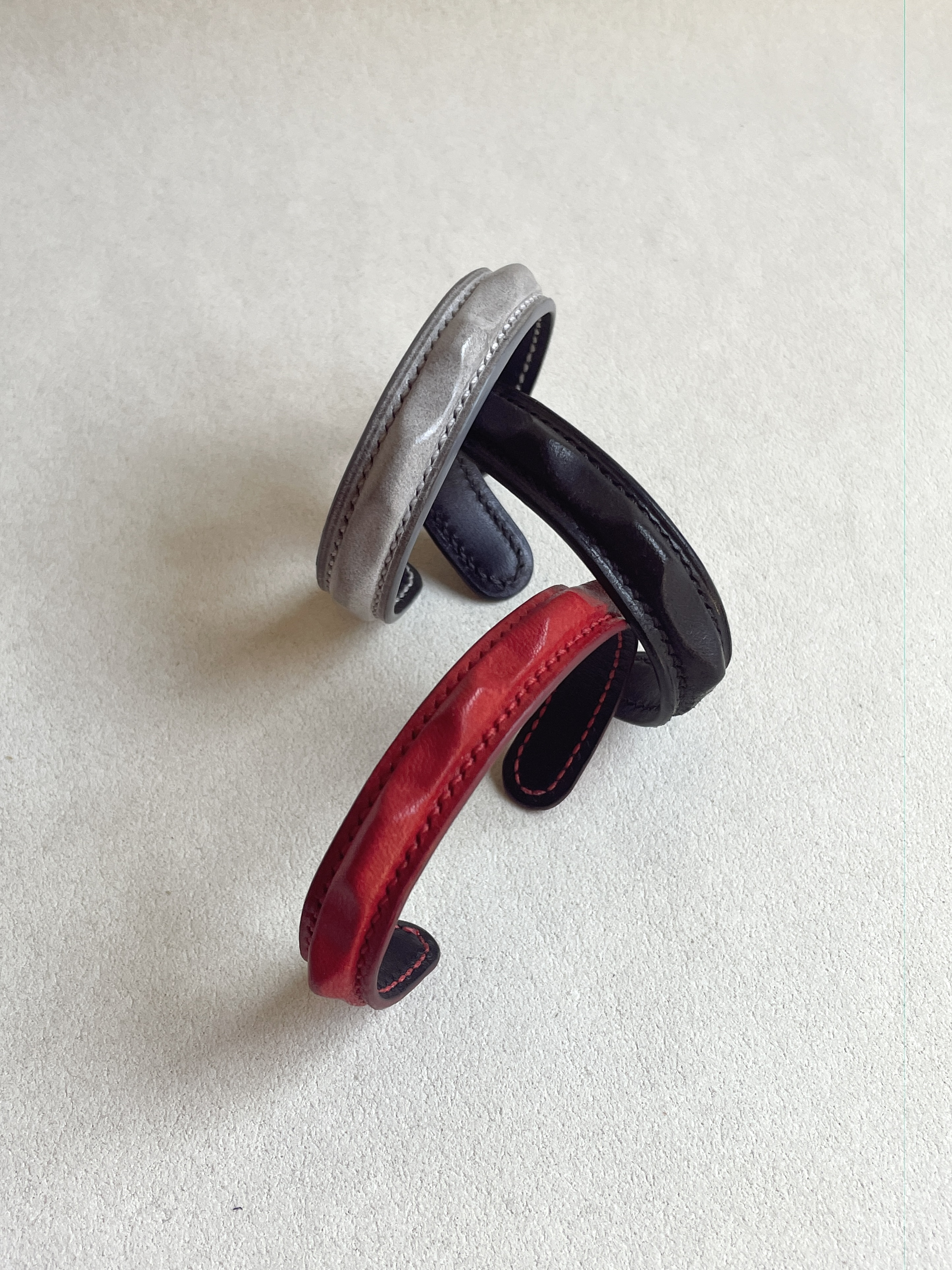 Terra  Leather bangle【受注生産】