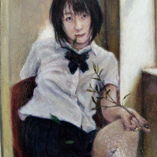 現代アート　リアリズム　西野親　【しらないせかい】　肉筆画 ◇【しらないせかい 放課後オラクル】◇絵画 原画販売 アクリル