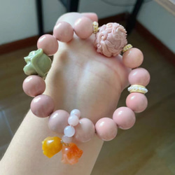 天然無処理　ラリマー ブレスレット 15mm-75.1g 15mm-75.4g 天然無処理 ラリマー ブレスレット