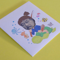 日本ムスッと昔話じゃ！ポチ袋(3枚セット/千円札用) 6枚目の画像