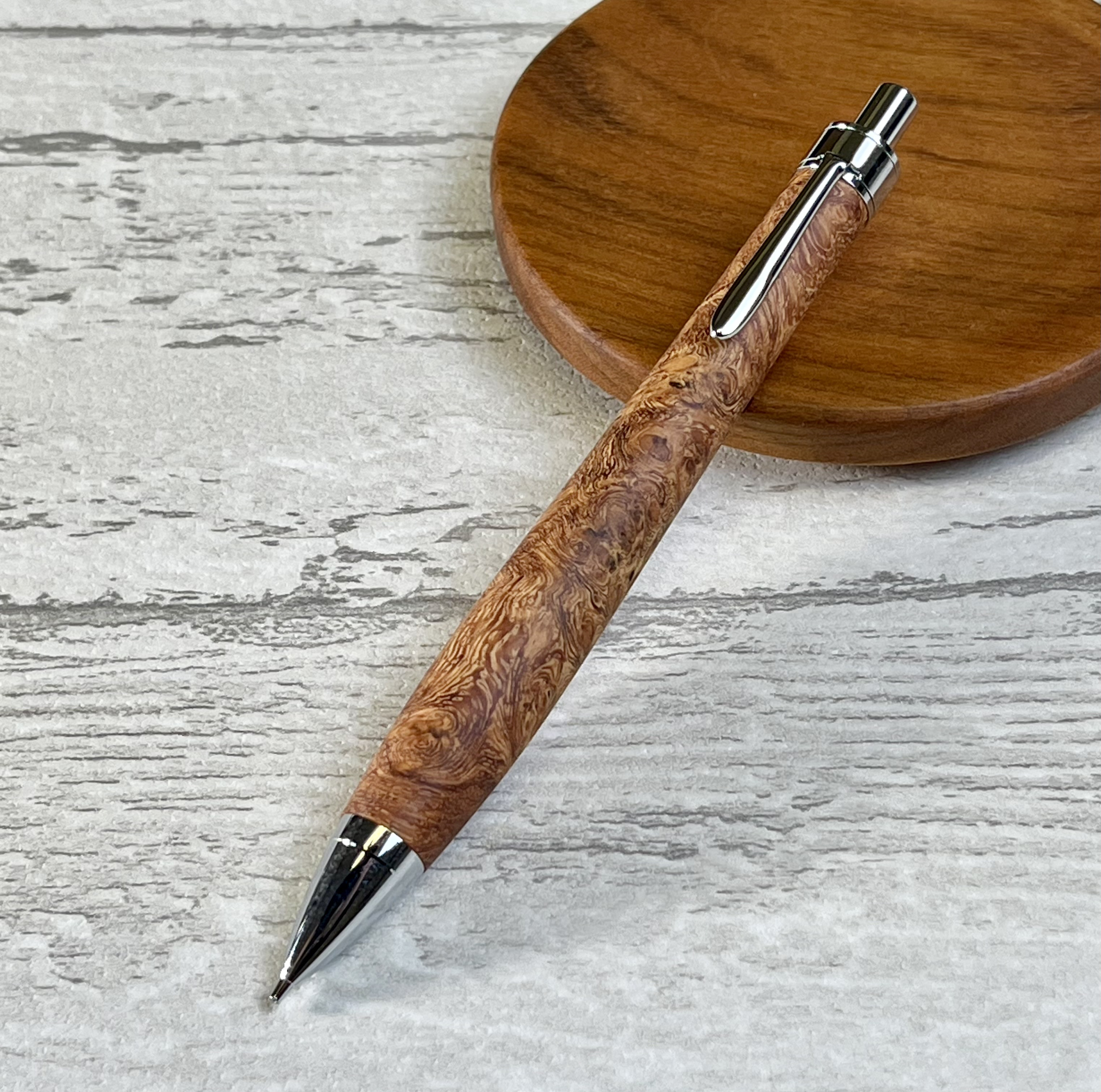 【 花梨　瘤　】シャープペンシル　MS-006