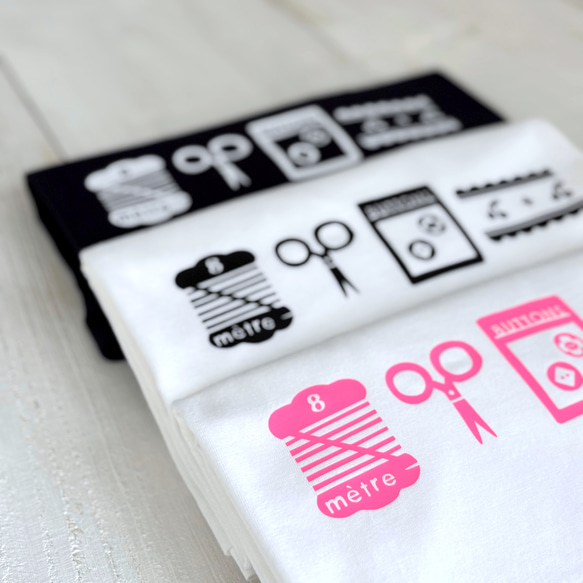 メルスリー Tシャツ（ネイビー / ホワイト）オーバーサイズ【在庫限り】 12枚目の画像