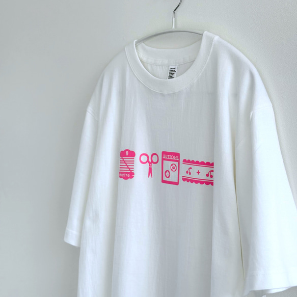 メルスリー Tシャツ（ネイビー / ホワイト）オーバーサイズ【在庫限り】 4枚目の画像