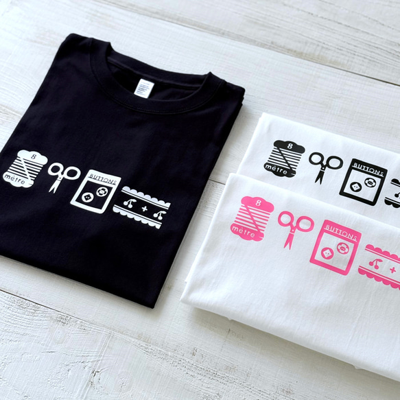 メルスリー Tシャツ（ネイビー / ホワイト）オーバーサイズ【在庫限り】 1枚目の画像