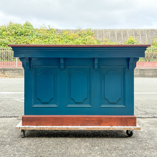 ケーキ屋さん向けカウンターテーブル アンティークカウンターW1350