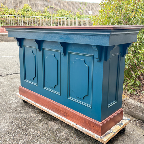 ケーキ屋さん向けカウンターテーブル アンティークカウンターW1350