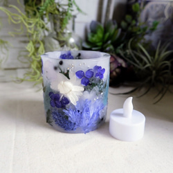 ローズ＊W 3Dボタニカルキャンドル キャンドル・キャンドルホルダー