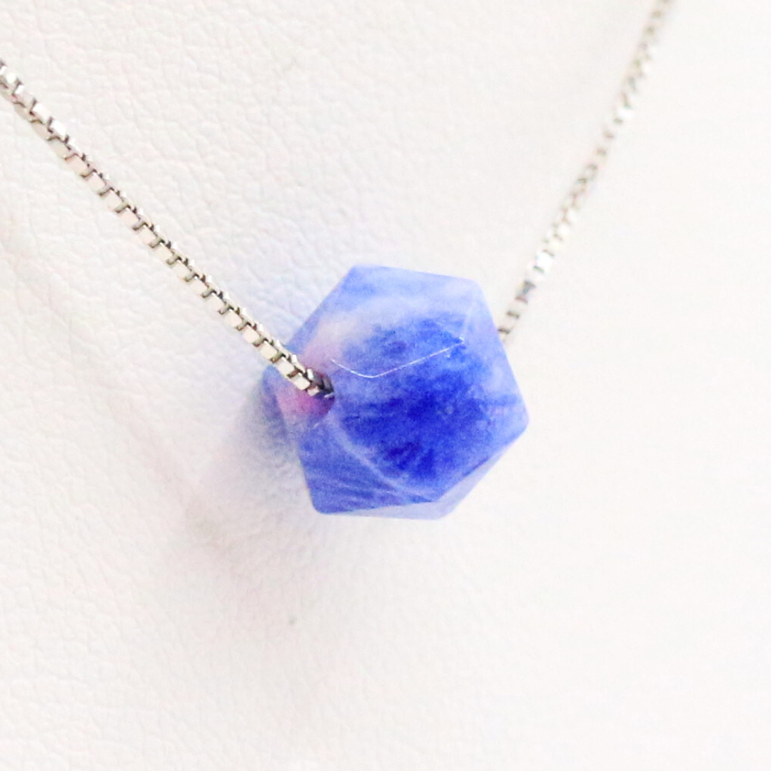 シルバー925 チェーン付 ソーダライト Sbt-19