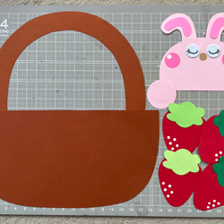 お月見うさぎ 壁面製作 製作キット 秋製作 型紙 保育製作キット販売