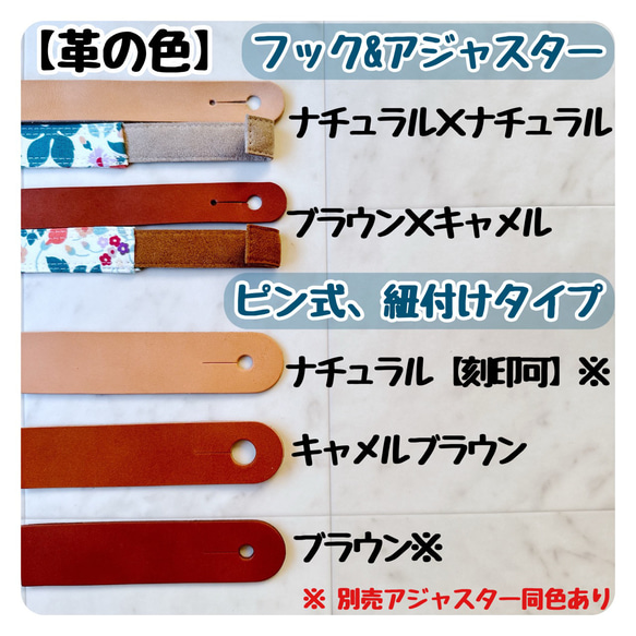 ウクレレストラップ［ハワイアンインコ］ブラック【首の凝らないフック式・アジャスター付／布製ピン式】 9枚目の画像