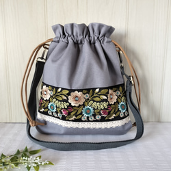 インド刺繍 巾着バッグ のおすすめ人気通販 検索結果｜Creema