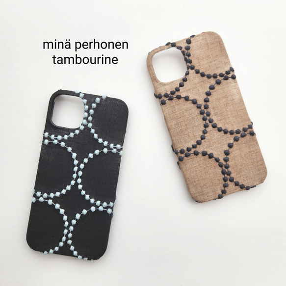ミナペルホネン タンバリン iPhoneケース スマホケース iPhoneカバー