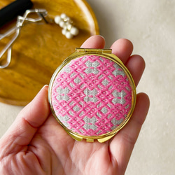 こぎん刺し　鏡加工 c4fd51a9a643a5b42cc2ed37ea1d5f