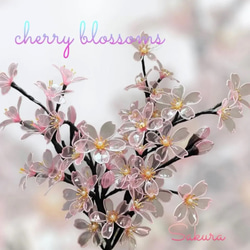 桜☆ディップフラワー☆アメリカンフラワー アートフラワー