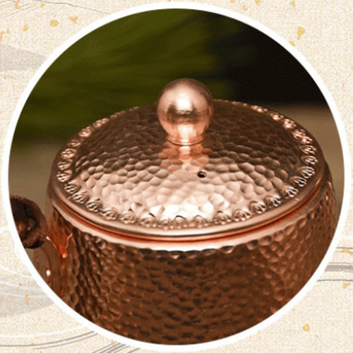 純銅 コーヒードリップポット 500ml 細口 ポット コーヒーケトル