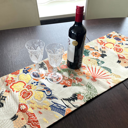 着物 帯 テーブルセンター TC002 その他キッチン小物 Japanese