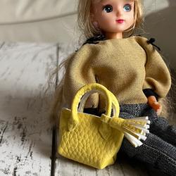22cmドール用ミニチュアバッグ（ピンク） おもちゃ・人形 トトノエル