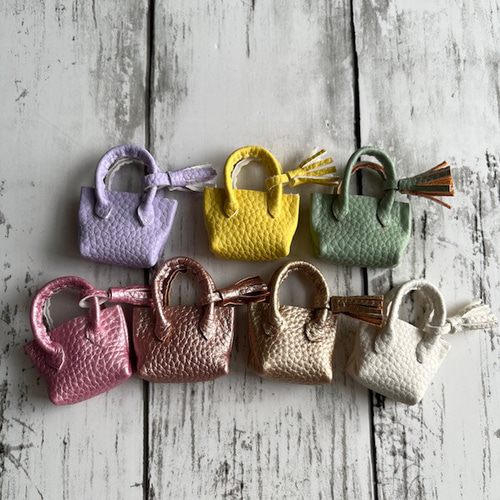 22cmドール用ミニチュアバッグ（ピンク） おもちゃ・人形 トトノエル