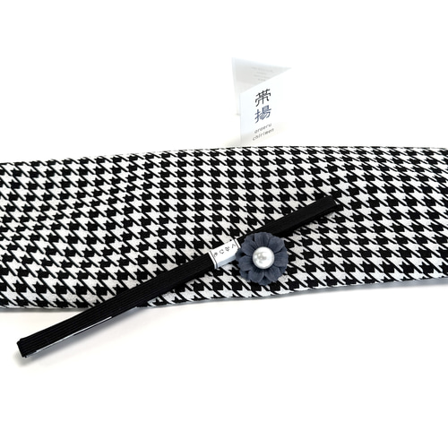 帯揚げ　帯締め　重衿　人気モノトーンコーディ  黒　新品　バイカラー　1013① 帯揚げ 帯締め 重衿 半衿 ランクUP コーディ モノトーン 新品