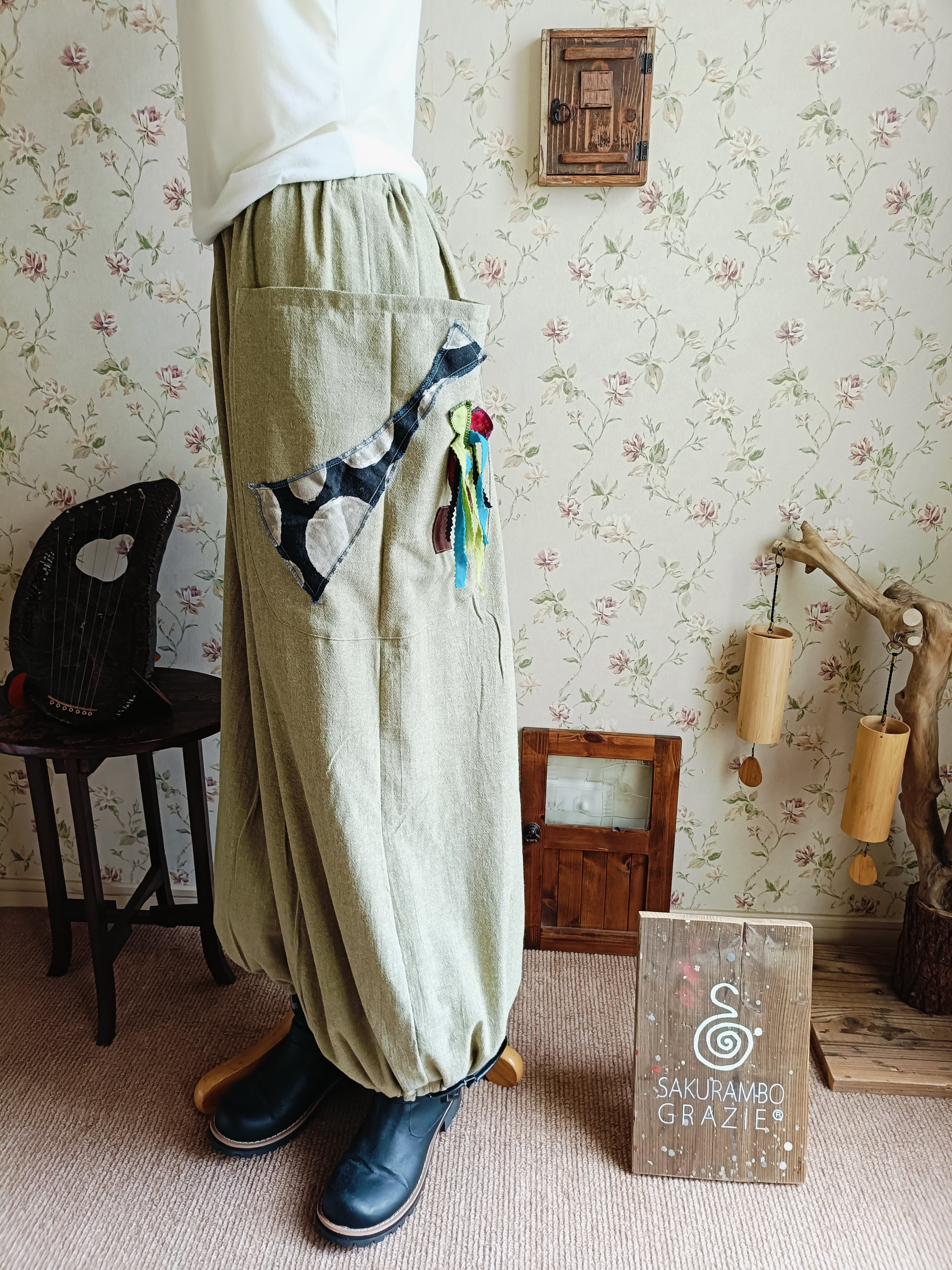 CottonYogapants　kusairo〜for tall＆men's〜