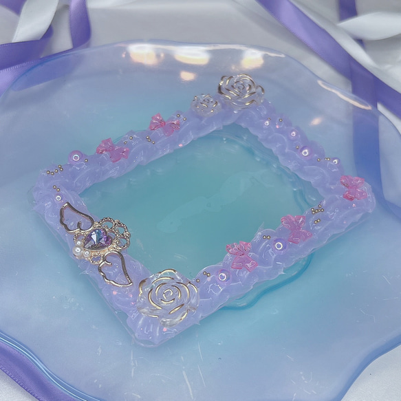 トレカケース ホイップデコ -クリアラメPa_01- 3枚目の画像