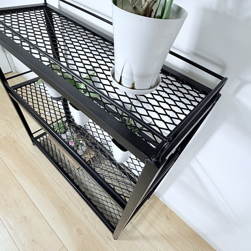 ボタニカルシェルフ アイアン 観葉植物棚 アガベ育成棚 観葉植物 棚