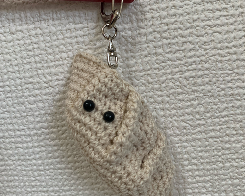 E*i様 餃子くんの編みぐるみキーホルダー◎ E*i様 餃子