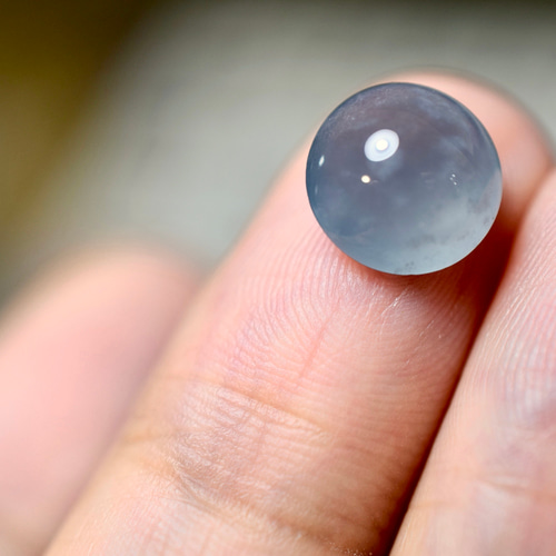 RS9-157 極品 宝石質 氷種 氷青飃雪花 天然グアテマラ産 A貨 本翡翠